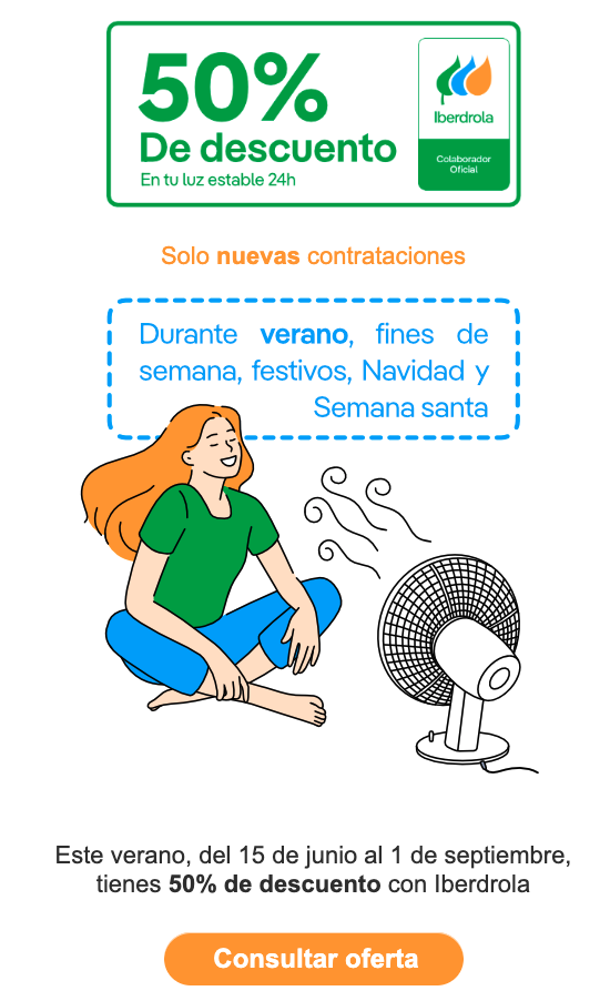  ¿Qué compañía tienes actualmente? Calculadora de Tarifas y Planes de Luz Iberdrola. Ahorra en tu factura.