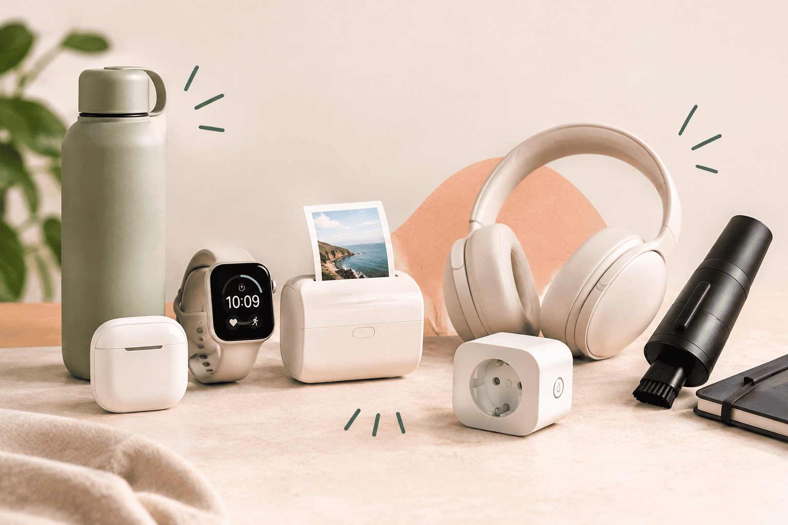 Selección de productos innovadores y gadgets tecnológicos para facilitar el día a día