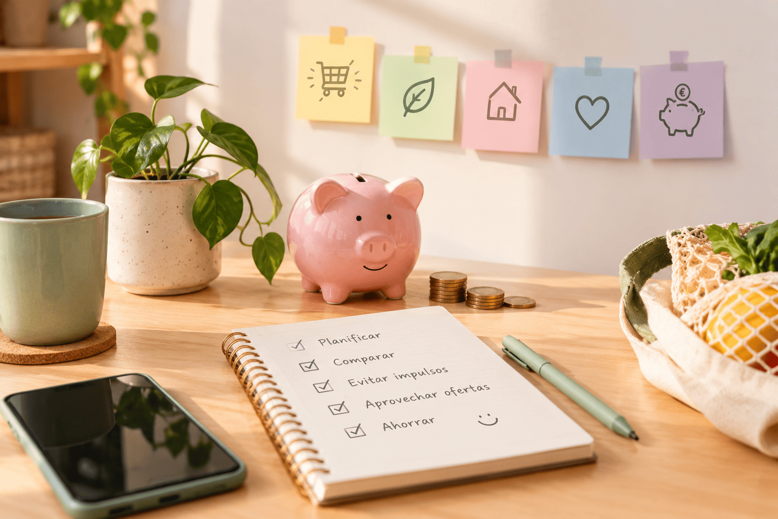 Hábitos cotidianos para ahorrar dinero y mejorar la economía personal.
